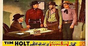 VAMOS PELIGRO (1942) de Edward Killy con Tim Holt, Frances E. Neal, Ray Whitley, Lee 'Lasses' White. Ranger Jack Mason por Refasi
