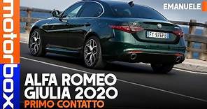 Alfa Romeo Giulia 2020 | Tutte le novità nella prova su strada