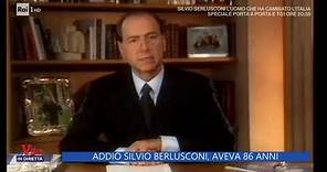 Addio a Silvio Berlusconi, aveva 86 anni - La Vita in diretta - 12/06/2023