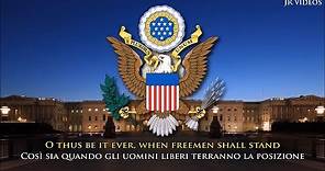 L'Inno nazionale degli Stati Uniti d'America (EN/IT testo) - Anthem of USA (Italian)