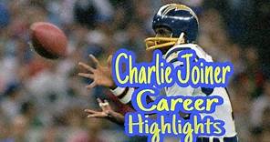 Charlie Joiner Career Highlights