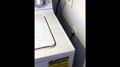 GE washing machine will agitate and not spin