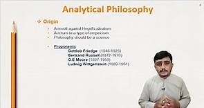 What is Analytical Philosophy. Methods of Philosophy (part 2)