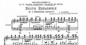 Isaac Albéniz: Suite Española Op. 47 (1886)