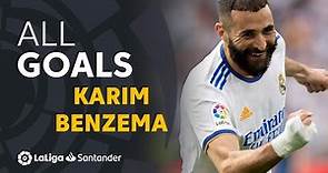 Todos los goles de Benzema en LaLiga Santander 2021/2022