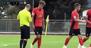 Gian-Luca Waldschmidt Goal - Freiburg vs Swansea City 2-0  27/07/2018