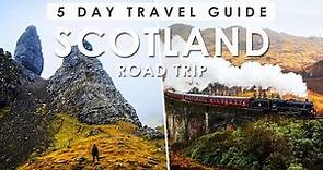 5 DAY SCOTLAND ROAD TRIP ITINERARY | BEST THINGS to DO, EAT & SEE | Travel Guide