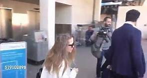 01/04/2016 - Mary-Kate Olsen & Husband Olivier Sarkozy at LAX