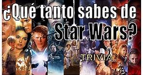 ¿Qué tanto sabes de Star wars? Preguntas y respuestas Trivia Quiz Test Reto Curiosidades