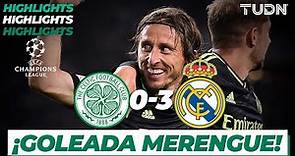 Highlights | Celtic 0-3 Real Madrid | UEFA Champions League 22/23-J1 | TUDN