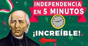 La Independencia de México en 5 MINUTOS | 15 de septiembre