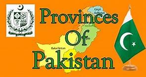 Provinces of Pakistan and their Capitals | Pakistan Provinces Names | GK Of Pakistan | Basic Info