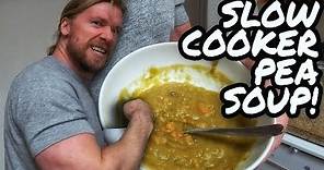Vegan Split Pea Soup | Slow Cooker Recipe