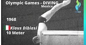 1968 Klaus Dibiasi - Men 10 Meter Diving Italy Tuffi - Olympics