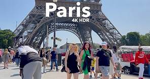 PARIS FRANCE -HDR WALKING IN PARIS - 4K HDR 60 fps