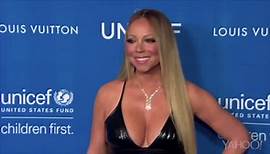 Mariah Carey: Busenblitzer im knappen Kleid