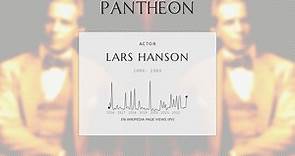 Lars Hanson Biography - Swedish film and stage actor