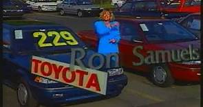 Ron Samuels Toyota Commercial 1992
