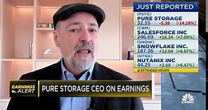Pure Storage CEO Charles Giancarlo talks quarterly earnings