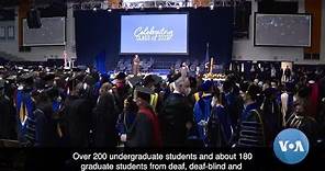 Gallaudet University Celebrates its Deaf and Hard-of-Hearing Graduates