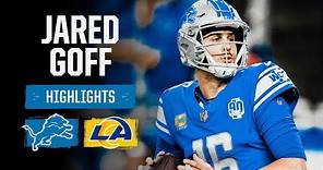 Jared Goff was DEALING against his former team | Lions vs. Rams Wild Card highlights