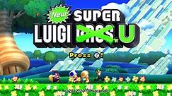 New Super Luigi U Worlds 1 - 9 Full Game (100%)