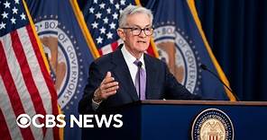 Federal Reserve Chair Jerome Powell speaks after central bank leaves rates unchanged | full video