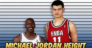 Michael Jordan's Height is a Slam Dunk! 🏀