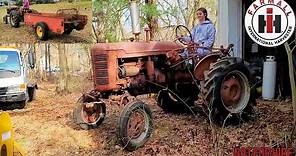 Farm tractor revival! 1953 International Harvester Farmall Super A goes back to work on the farm.
