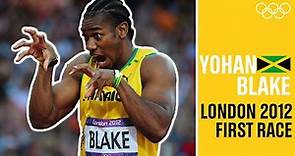 Yohan Blake's 🇯🇲first Olympic race!