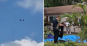 Florida skydivers free fall after apparent parachute malfunction, land in yard