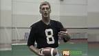 Ray Guy Punting Instruction - How to Punt a Football - "Stepping Pattern" Lesson 6