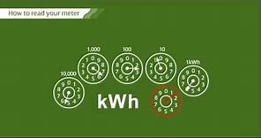How to read your meter: Electric Dial Meter - ScottishPower
