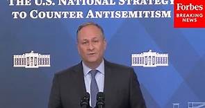 WATCH: Douglas Emhoff Leads White House Unveiling Of National Strategy To Counter Anti-Semitism