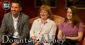 Robert James-Collier, Sophie McShera, & Lesley Nicol on Downton Abbey Movie