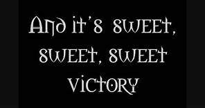 Sweet Victory - David Glen Eisley - Lyrics