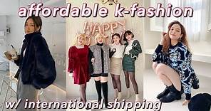 affordable korean fashion online stores (w/ international shipping!)