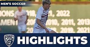 No. 7 Stanford vs. No. 8 Creighton Men's Soccer Highlights | 2023 Season