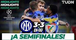 HIGHLIGHTS | Inter 3(5)-(3)3 Benfica | UEFA Champions League 2022/23 4tos | TUDN