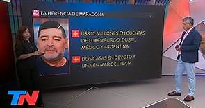La herencia de Diego Maradona: sucesión, donaciones, bienes, contratos y conflictos