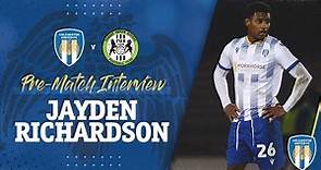 Interview | Jayden Richardson Pre Forest Green Rovers