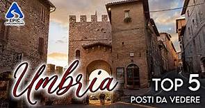 Umbria: Top 5 Città e Luoghi da Visitare | 4K