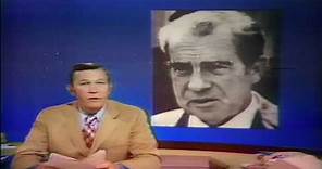 KNXT-2 1973 The Big News Lon Chaney Jr Death Roger Mudd