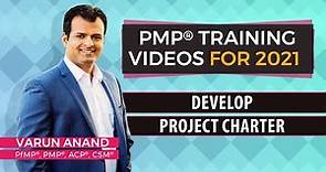 PMP training videos - Develop Project Charter (2024) - Video 1