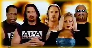 T&A vs. APA - Trish Stratus at ringside: Sunday Night HeAT, Sep. 03, 2000