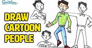 How to draw Cartoon People