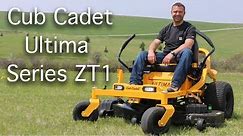 Cub Cadet Ultima Series ZT1 Mower in action - Mowing the Lawn with a Zero Turn Mower