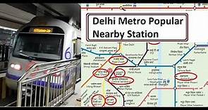 Delhi Top 10 Tourist Location Nearby Metro Station Name | Delhi Metro Guide | Delhi tourist places
