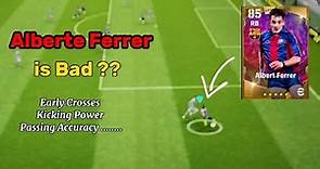 Albert Ferrer is Bad ??? | efootball 2024 | Legendary | Review