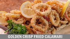 How To Make Crispy Fried Calamari *Golden*